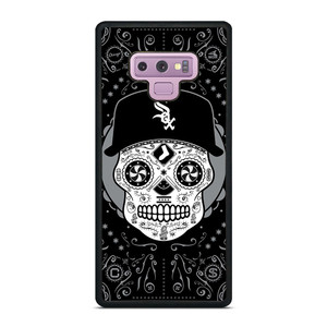 CHICAGO WHITE SOX LOGO SKULL ART Samsung Galaxy Note 9 Case Cover CHICAGO WHITE SOX LOGO SKULL ART Samsung Galaxy Note 9 Case Cover