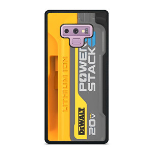 DEWALT LOGO LITHIUM ION BATTERY 20 V ICON Samsung Galaxy Note 9 Case Cover