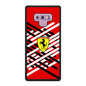 FERRARI RED LOGO NEW Samsung Galaxy Note 9 Case Cover