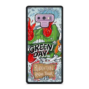 GREEN DAY BAND REVOLUTION RADIO TOUR Samsung Galaxy Note 9 Case Cover GREEN DAY BAND REVOLUTION RADIO TOUR Samsung Galaxy Note 9 Case Cover