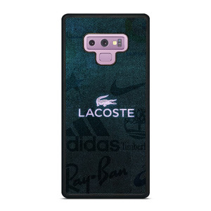 LACOSTE ADIDAS NIKE LOGO Samsung Galaxy Note 9 Case Cover
