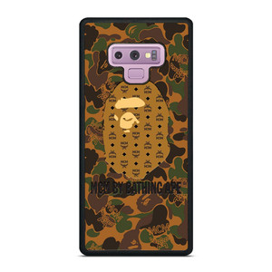 MCM BY BATHING APE CAMO Samsung Galaxy Note 9 Case Cover