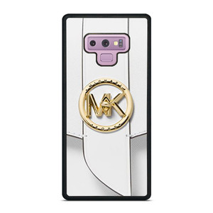 MICHAEL KORS LOGO MK WHITE HAND BAG EMBLEM Samsung Galaxy Note 9 Case Cover