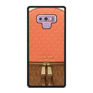 MICHAEL KORS MK LOGO BACKPACK ORANGE BAG Samsung Galaxy Note 9 Case Cover