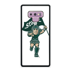 MICHIGAN STATE SPARTANS LOGO FOOTBALL MASCOT Samsung Galaxy Note 9 Case Cover