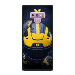 MICHIGAN WOLVERINES HELMET COLLEGE FOOTBALL TEAM Samsung Galaxy Note 9 Case Cover