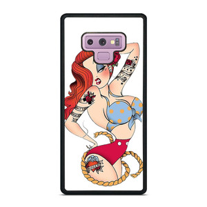 SAILOR JERRY TATTOO JESSICA RABBIT Samsung Galaxy Note 9 Case Cover SAILOR JERRY TATTOO JESSICA RABBIT Samsung Galaxy Note 9 Case Cover