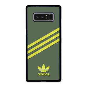 ADIDAS ORIGINALS STRIPES GREEN YELLOW Samsung Galaxy Note 8 Case Cover