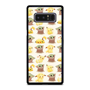 BABY YODA STAR WARS PIKACHU POKEMON Samsung Galaxy Note 8 Case Cover