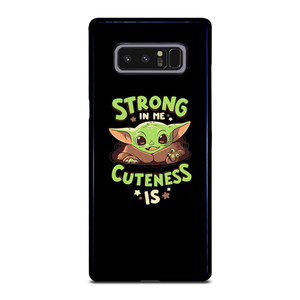 BABY YODA STAR WARS STRONG CUTENESS Samsung Galaxy Note 8 Case Cover