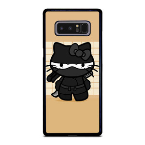 BLACK NINJA HELLO KITTY NINJA Samsung Galaxy Note 8 Case Cover