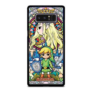 GAMES LEGEND OF ZELDA GLASS ART Samsung Galaxy Note 8 Case Cover