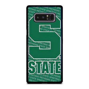 MICHIGAN STATE SPARTANS LOGO FOOTBALL EMBLEM Samsung Galaxy Note 8 Case Cover