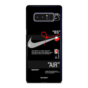 NIKE AIR JORDAN OFF WHITE SHOE LOGO Samsung Galaxy Note 8 Case Cover NIKE AIR JORDAN OFF WHITE SHOE LOGO Samsung Galaxy Note 8 Case Cover