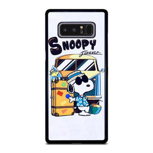 SNOOPY THE PEANUTS CHARLIE BROWN CARTOON FOREVER Samsung Galaxy Note 8 Case Cover