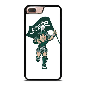 MICHIGAN STATE SPARTANS LOGO FOOTBALL MASCOT iPhone 7 / 8 Plus Case Cover