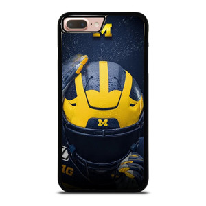 MICHIGAN WOLVERINES HELMET COLLEGE FOOTBALL TEAM iPhone 7 / 8 Plus Case Cover