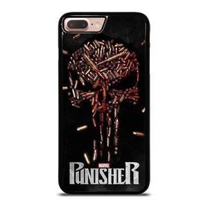 THE PUNISHER SKULL BULLET LOGO FRANK CASTLE MARVEL iPhone 7 / 8 Plus Case Cover THE PUNISHER SKULL BULLET LOGO FRANK CASTLE MARVEL iPhone 7 / 8 Plus Case Cover
