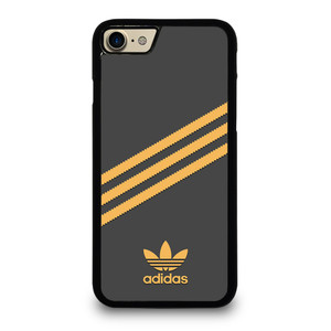 ADIDAS ORIGINALS STRIPES BLACK ORANGE iPhone 7 / 8 Case Cover