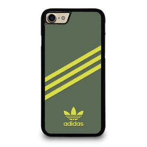 ADIDAS ORIGINALS STRIPES GREEN YELLOW iPhone 7 / 8 Case Cover