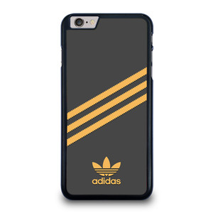 ADIDAS ORIGINALS STRIPES BLACK ORANGE iPhone 6 / 6S Plus Case Cover