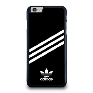 ADIDAS ORIGINALS STRIPES BLACK WHITE iPhone 6 / 6S Plus Case Cover