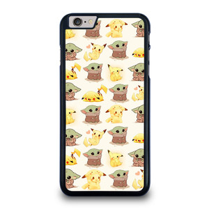 BABY YODA STAR WARS PIKACHU POKEMON iPhone 6 / 6S Plus Case Cover BABY YODA STAR WARS PIKACHU POKEMON iPhone 6 / 6S Plus Case Cover