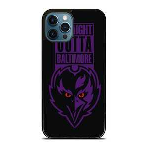 STRAIGHT OUTTA BALTIMORE BALTIMORE RAVENS iPhone 12 Pro Max Case Cover