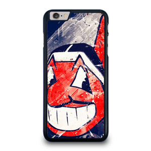 CLEVELAND INDIANS LOGO BASEBALL TEAM MLB ICON iPhone 6 / 6S Plus Case Cover CLEVELAND INDIANS LOGO BASEBALL TEAM MLB ICON iPhone 6 / 6S Plus Case Cover