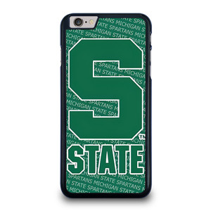 MICHIGAN STATE SPARTANS LOGO FOOTBALL EMBLEM iPhone 6 / 6S Plus Case Cover
