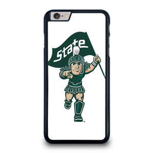 MICHIGAN STATE SPARTANS LOGO FOOTBALL MASCOT iPhone 6 / 6S Plus Case Cover