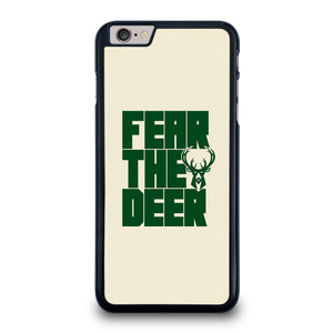 MILWAUKEE BUCKS LOGO BASKETBALL FEAR THE DEER iPhone 6 / 6S Plus Case Cover