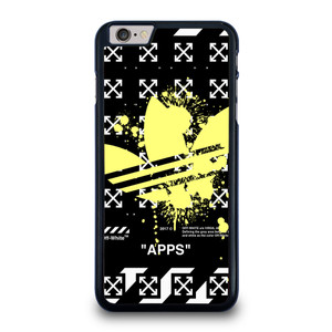 OFF WHITE X ADIDAS YELLOW iPhone 6 / 6S Plus Case Cover
