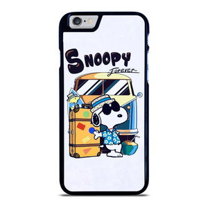 SNOOPY THE PEANUTS CHARLIE BROWN CARTOON FOREVER iPhone 6 / 6S Case Cover