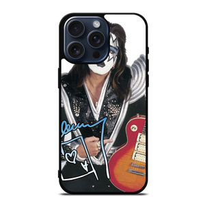 ACE FREHLEY AND GUITAR KISS BAND  iPhone 15 Pro Max Case Cover