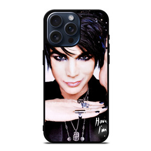 ADAM LAMBERT FACE iPhone 15 Pro Max Case Cover