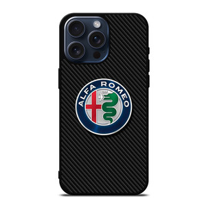 ALFA ROMEO CARBON iPhone 15 Pro Max Case Cover ALFA ROMEO CARBON iPhone 15 Pro Max Case Cover