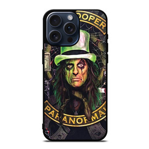 ALICE COOPER SINGER iPhone 15 Pro Max Case Cover ALICE COOPER SINGER iPhone 15 Pro Max Case Cover