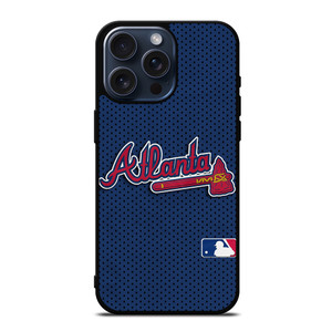 ATLANTA BRAVES JERSEY LOGO iPhone 15 Pro Max Case Cover