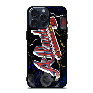 ATLANTA BRAVES LOGO iPhone 15 Pro Max Case Cover ATLANTA BRAVES LOGO iPhone 15 Pro Max Case Cover