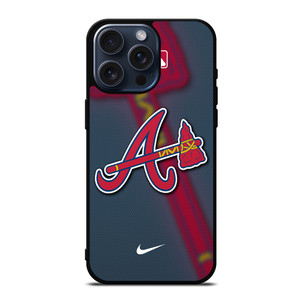 ATLANTA BRAVES MLB LOGO iPhone 15 Pro Max Case Cover