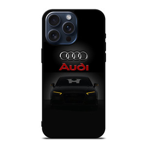 AUDI CAR LOGO iPhone 15 Pro Max Case Cover AUDI CAR LOGO iPhone 15 Pro Max Case Cover