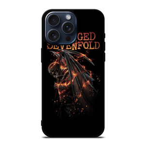 AVENGED SEVENFOLD RACK BAND LOGO iPhone 15 Pro Max Case Cover