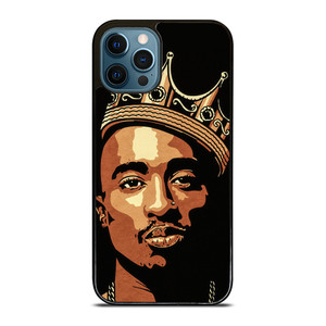 THE KING TUPAC SHAKUR ART iPhone 12 Pro Max Case Cover