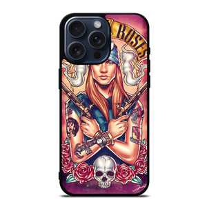 AXL GUNS N ROSES GNR iPhone 15 Pro Max Case Cover