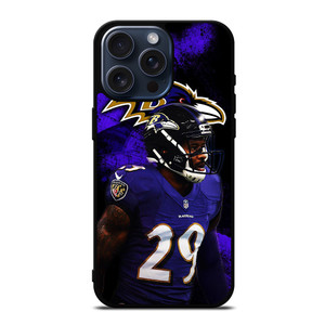 BALTIMORE RAVENS MARLON HUMPHREY 29 NFL iPhone 15 Pro Max Case Cover