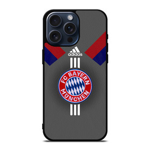 BAYERN MUNCHEN LOGO JERSEY ICON iPhone 15 Pro Max Case Cover