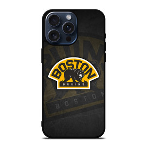 BOSTON BRUINS NHL TEAM iPhone 15 Pro Max Case Cover