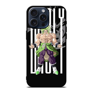 BROLY LEGENDARY SAIYAN DRAGON BALL iPhone 15 Pro Max Case Cover
