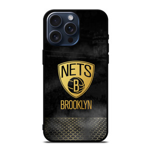 BROOKLYN NETS SYMBOL iPhone 15 Pro Max Case Cover BROOKLYN NETS SYMBOL iPhone 15 Pro Max Case Cover